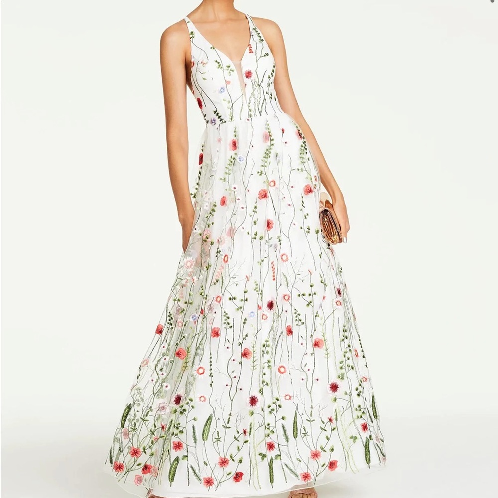 City Studio floral gown